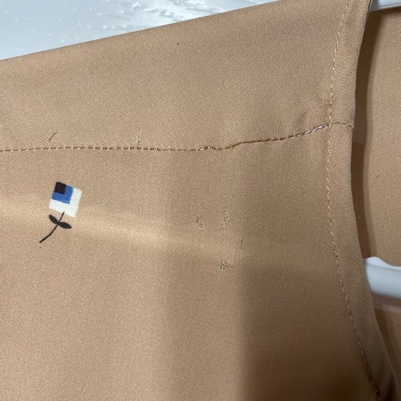 RACHEL Comey Button Front Silk Shirt Size 6 - Picture 6 of 6